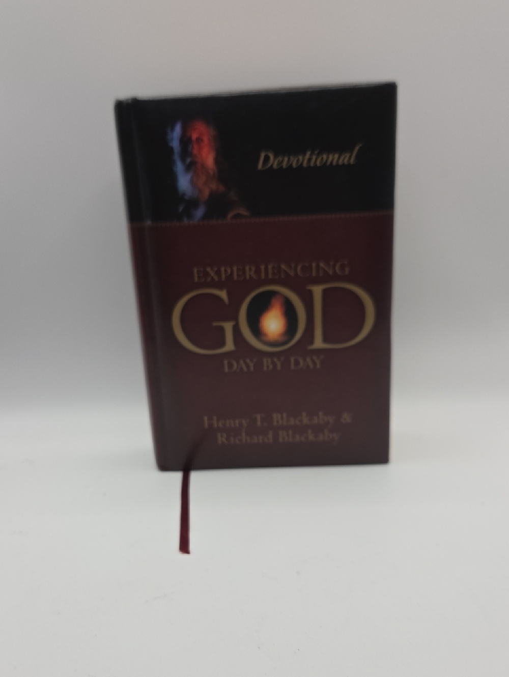 Experiencing God Day by Day Devotional Notebook - Burgundy